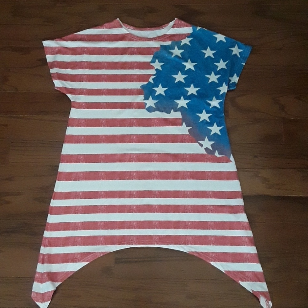Nwot American flag shirt